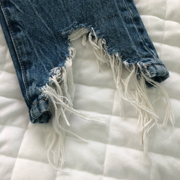 BlankNYC Madison Crop High-Rise Crop Jeans, Size 25 - Picture 4 of 9